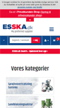 Mobile Screenshot of esska-dk.com